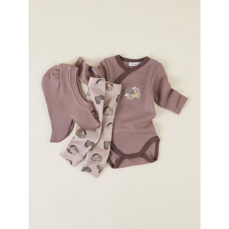 Name It Shadow Gray Unicorn Nbfwillit Uld Leggings