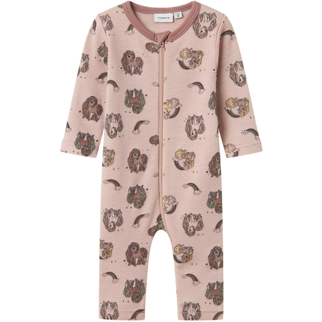 Name It Shadow Gray Unicorn Nbfwillit Uld Ls Dragt