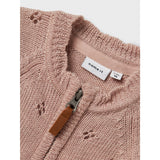 Name It Shadow Gray Nbfwrilla Uld Ls Strik Dragt