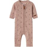 Name It Shadow Gray Nbfwrilla Uld Ls Strik Dragt