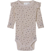 Name It Shadow Gray Dots Nbfwomi Wo/Mo Ls Body
