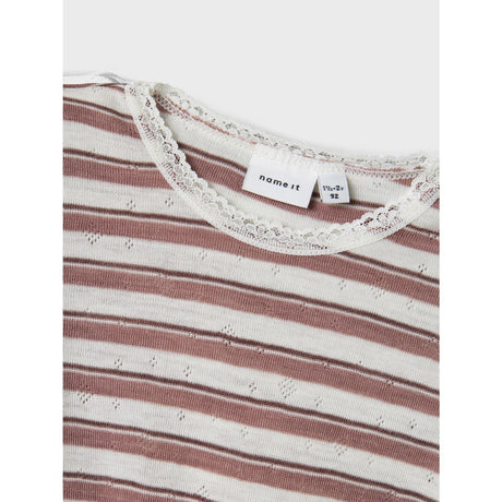 Name It Antler Snow White Nmfwang Uld Needle Ls Body