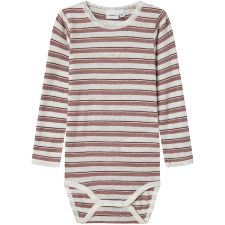 Name It Antler Snow White Nmfwang Uld Needle Ls Body