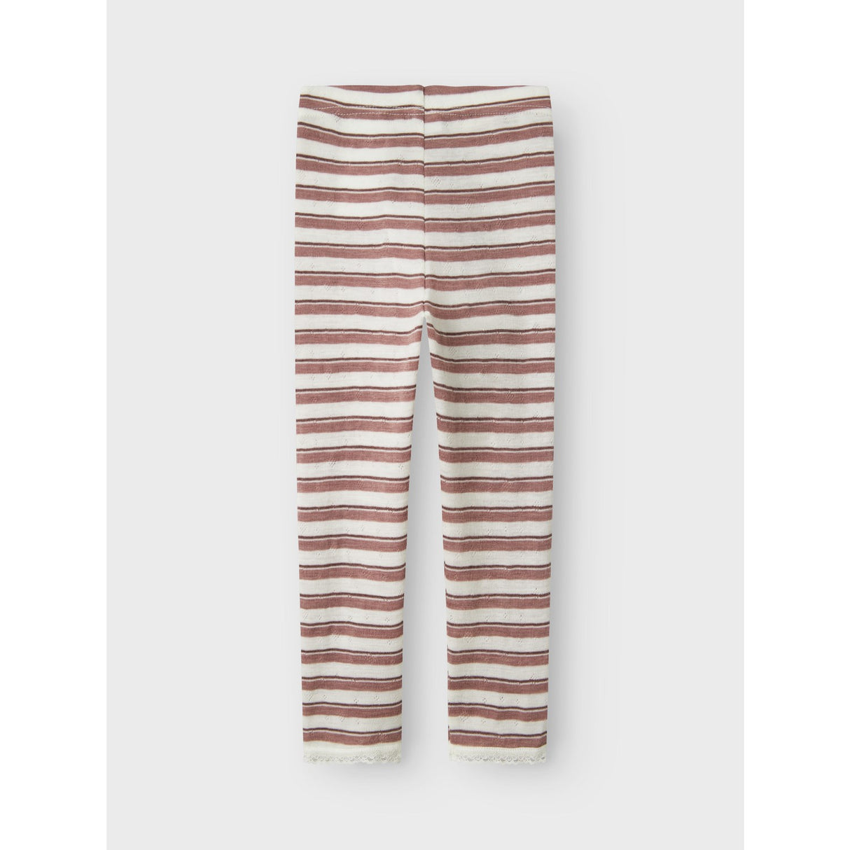 Name It Antler Snow White Nmfwang Uld Needle Leggings Noos