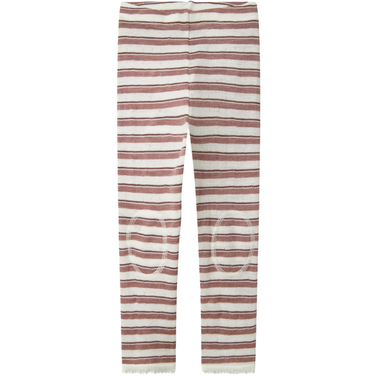 Name It Antler Snow White Nmfwang Uld Needle Leggings Noos