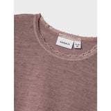 Name It Antler Nmfwang Uld Needle Ls Top Solid Noos