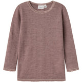 Name It Antler Nmfwang Uld Needle Ls Top Solid Noos