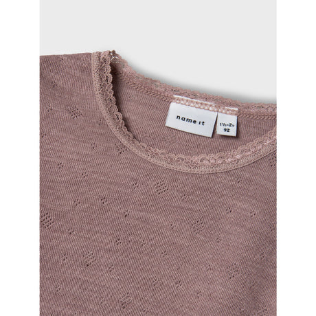 Name It Antler Nmfwang Uld Needle Ls Body Solid Noos