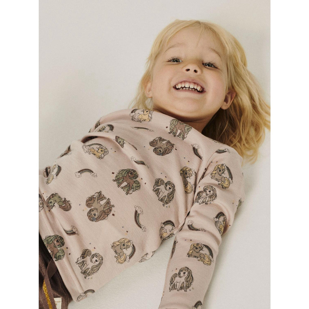 Name It Shadow Gray Unicorn Nmfwillit Uld Ls Top