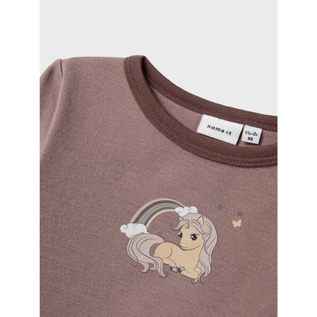 Name It Antler Unicorn Nmfwillit Uld Ls Top