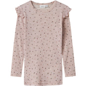Name It Shadow Gray Duts Nmfwomi Wo/Mo Ls Top