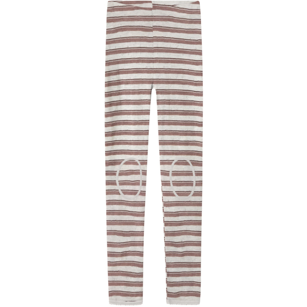 Name It Antler Snow White Nkfwang Uld Needle Leggings