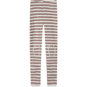 Name It Antler Snow White Nkfwang Uld Needle Leggings