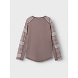 Name It Antler Snow Pattern Nkfwillto Uld Ls Top
