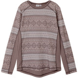 Name It Antler Snow Pattern Nkfwillto Uld Ls Top
