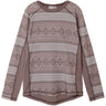 Name It Antler Snow Pattern Nkfwillto Uld Ls Top