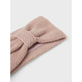 Name It Shadow Gray Nkfwrilla Uld Strik Pandebånd