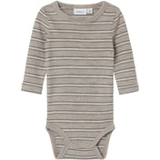 Name It Satellite Stripes Nbmwomi Wo/Mo Ls Body