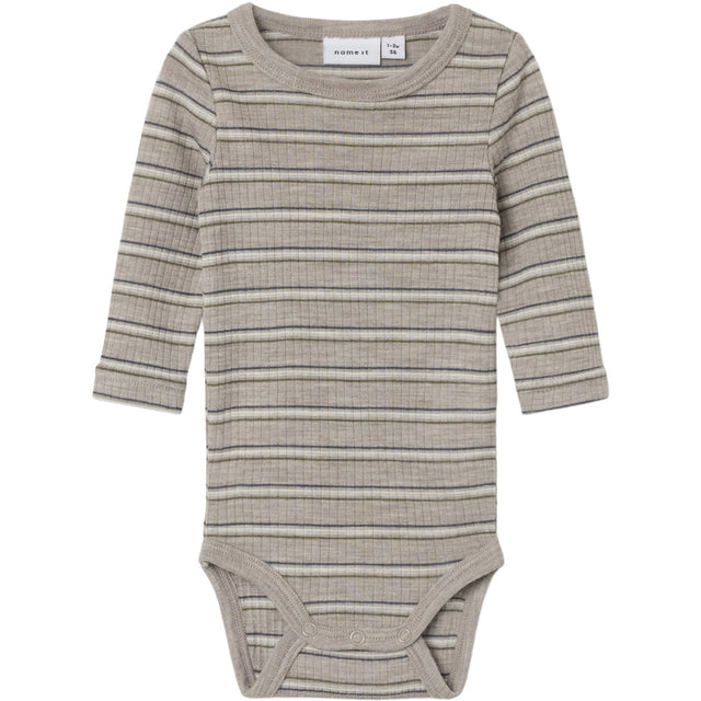 Name It Satellite Stripes Nbmwomi Wo/Mo Ls Body