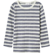 Name It Folkstone Gray Snow White Nmmwang Uld Needle Ls Top Noos