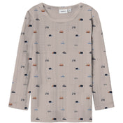 Name It Nacreous Cloud Small Cars Nmmwang Uld Needle Ls Top Noos