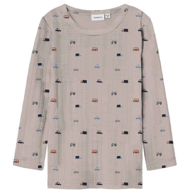 Name It Nacreous Cloud Small Cars Nmmwang Uld Needle Ls Top Noos