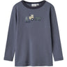 Name It Folkstone Gray Tractor Nmmwillit Uld Ls Top