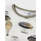 Name It Snow White Air Balloon Nmmwillitus Uld Ls Top Noos