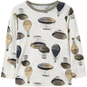 Name It Snow White Air Balloon Nmmwillitus Uld Ls Top Noos