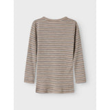 Name It Satellite Stripes Nmmwomi Wo/Mo Ls Top