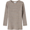 Name It Satellite Stripes Nmmwomi Wo/Mo Ls Top