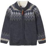 Name It Ombre Blue Iceland Nmmwriss Uld Ls Strik Card