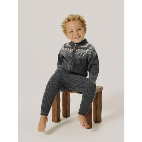 Name It Ombre Blue Iceland Nmmwriss Uld Ls Strik Card