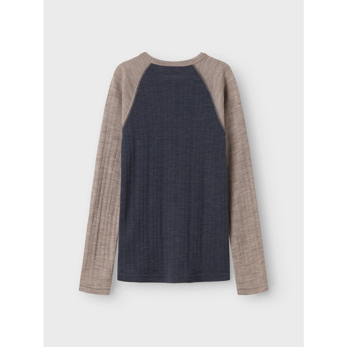 Name It Ombre Blue Satellites Sleeves Nkmwang Uld Needle Ls Top Solid