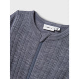 Name It Folkstone Gray Nbmwang Uld Needle Natdragt Solid Noos