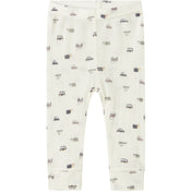 Name It Snow White Small Cars Nbmwang Uld Needle Long Johns Noos