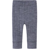 Name It Folkstone Gray Nbmwang Uld Needle Long Johns Solid Noos