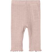 Name It Shadow Gray Nbfwossa Wo/Si Rib Leggings