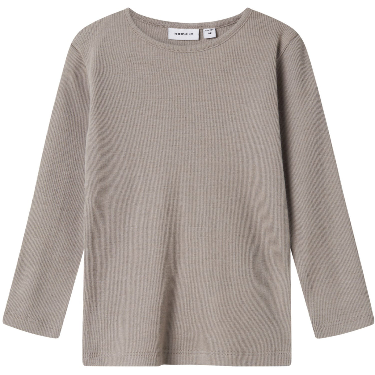 Name It Satellite Nmmwossa Wo/Si Rib Ls Top