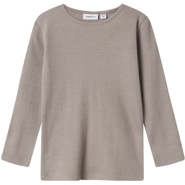 Name It Satellite Nmmwossa Wo/Si Rib Ls Top