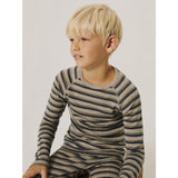 Name It Satellite Ombre Blue Nkmwang Uld Needle Ls Top Stripe