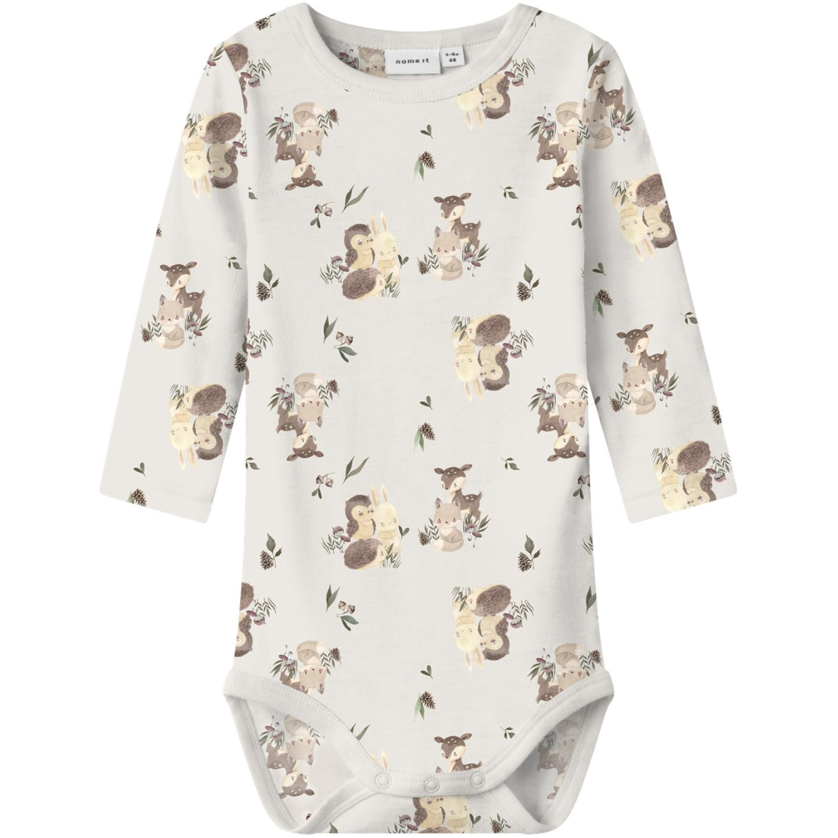 Name It Snow White Forest Animals Nbnwillu Uld Ls Body