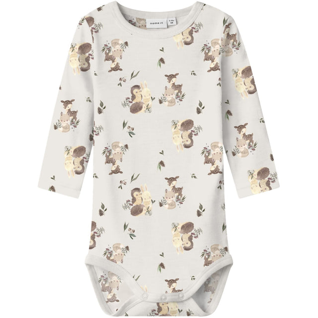 Name It Snow White Forest Animals Nbnwillu Uld Ls Body
