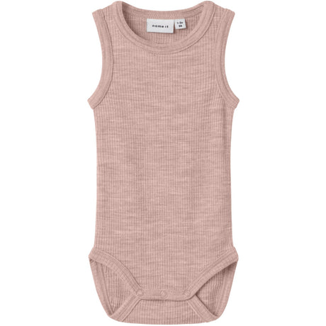 Name It Shadow Gray Nbnwax Uld Rib Tank Body