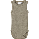 Name It Dried Sage Nbnwax Uld Rib Tank Body
