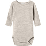Name It Nacreous Cloud Nbnwax Uld Rib Ls Body Noos