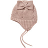 Name It Shadow Gray Bow Nbfwrilla Sløjfe Uld Strik Hue