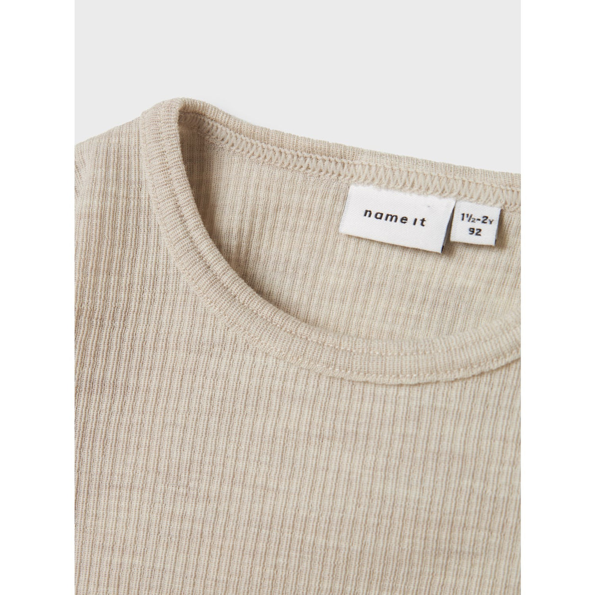 Name It Nacreous Cloud Nmnwax Uld Rib Ls Top Noos