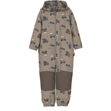 Name It Silver Mink Truck Nmmalfa08 Softshell Dragt Aop 1Fo Noos