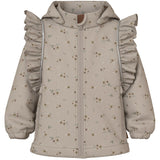 Name It Pure Cashmere Bouquet Nmfalfa08 Softshell Jakke Flæse Aop Fo